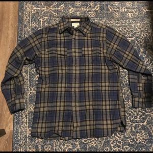 LL Bean Medium Flannel